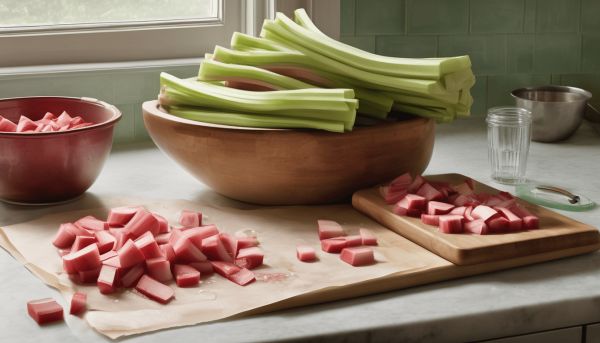 Comment bien congeler de la rhubarbe pour des recettes savoureuses